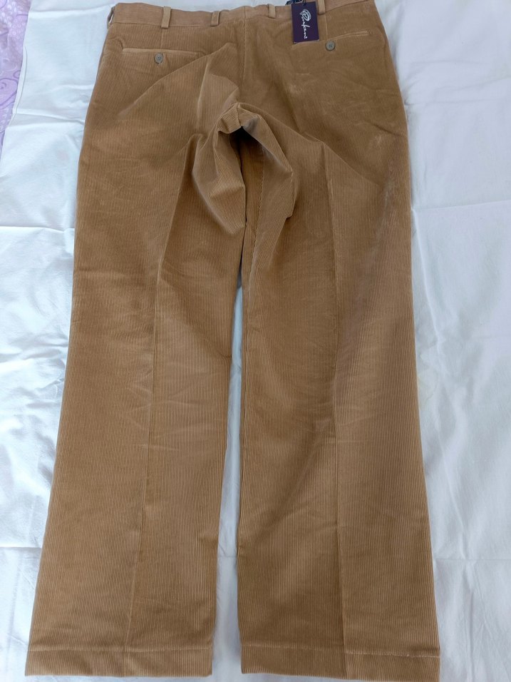 Kadife Erkek Düğmeli Pantolon - Görsel 5