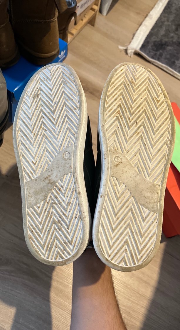 Koyu Yeşil Deri Bağcıklı Erkek Spor Ayakkabı - Görsel 3