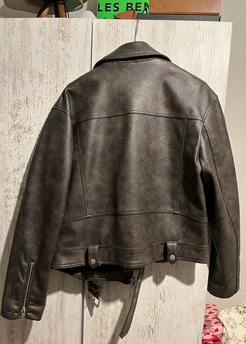 Erkek deri ceket (ZARA) - Görsel 3