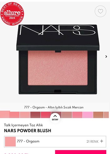 NARS Orgasm Allık - Görsel 8