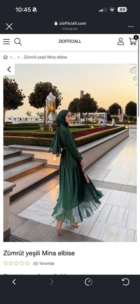 Zümrüt Yeşili Piliseli Uzun Elbise ve şal - Görsel 5