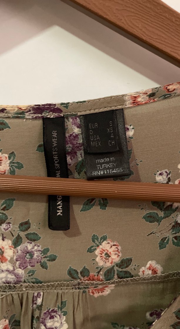 Çiçek Desenli Bohem Midi Elbise - Görsel 2