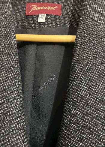 Gri Düğmeli Kadın Blazer Ceket - Görsel 3