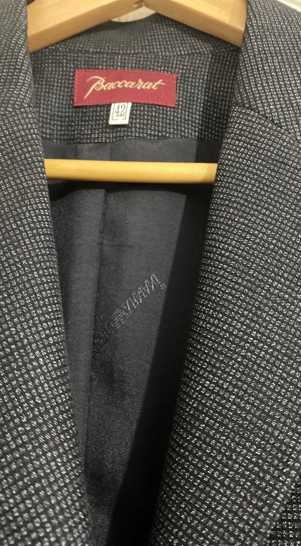 Gri Düğmeli Kadın Blazer Ceket - Görsel 3