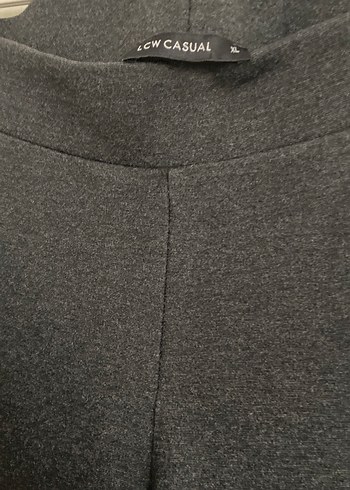 Siyah Kadın Midi Tayt - Görsel 2