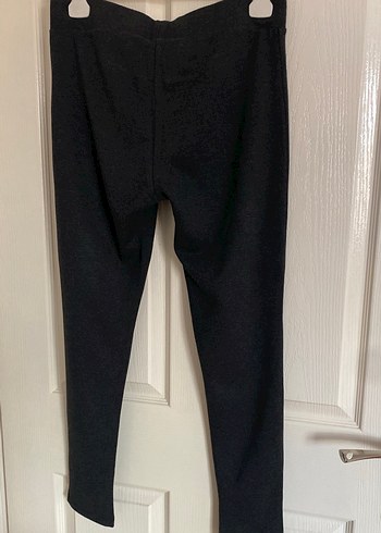Siyah Kadın Midi Tayt - Görsel 3