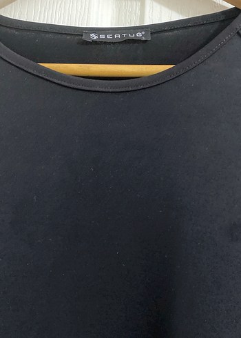 Dantel Detaylı Siyah Uzun Kollu Bluz - Görsel 3