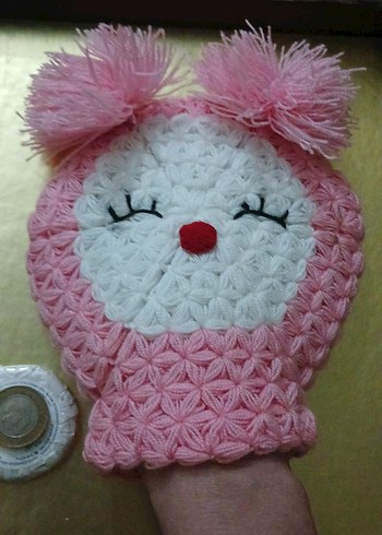 Pembe bebek  Karakterli Banyo lifi - Görsel 4