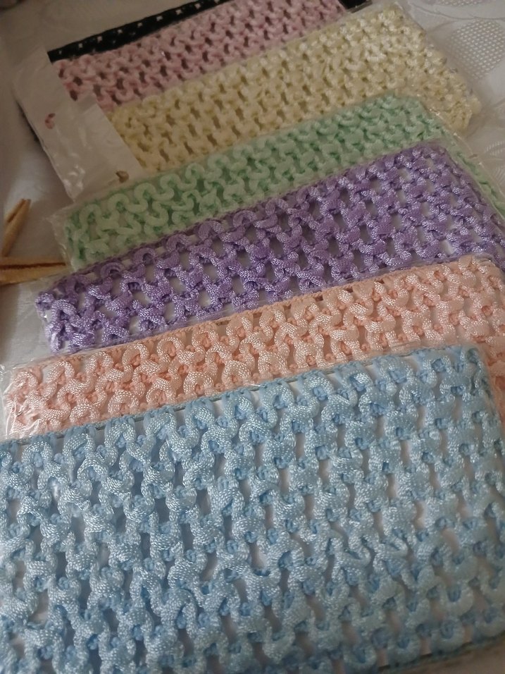 Nakışlı Renkli Örgü Kız , kadın Aksesuarları sac bandı - Görsel 4