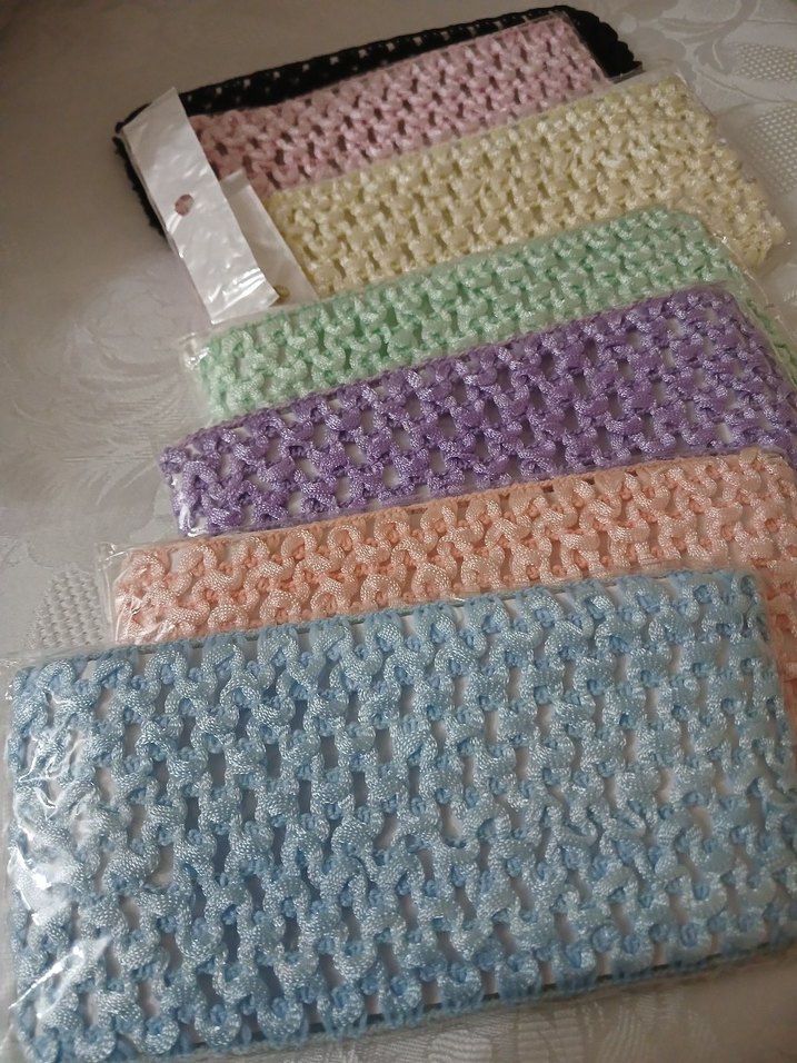 Nakışlı Renkli Örgü Kız , kadın Aksesuarları sac bandı - Görsel 5