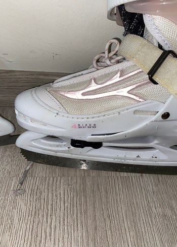 Kız çocuk Beyaz Bağcıklı Buz Pateni - Görsel 2