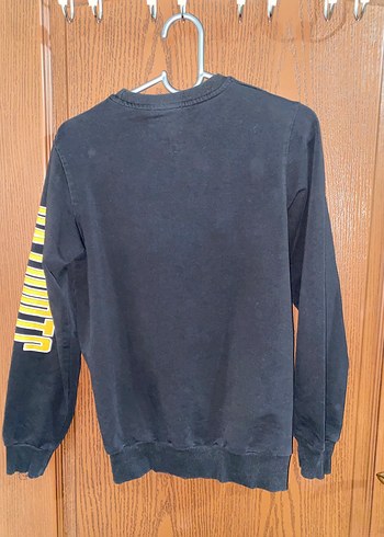 Erkek Çocuk Siyah Baskılı Sweatshirt - Görsel 3