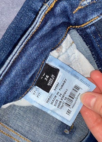 Mavi Normal Boy Kadın Denim Pantolon - Görsel 4