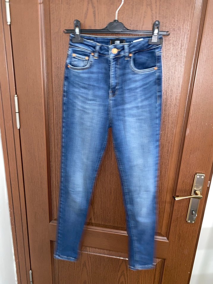 Mavi Normal Boy Kadın Denim Pantolon - Görsel 2