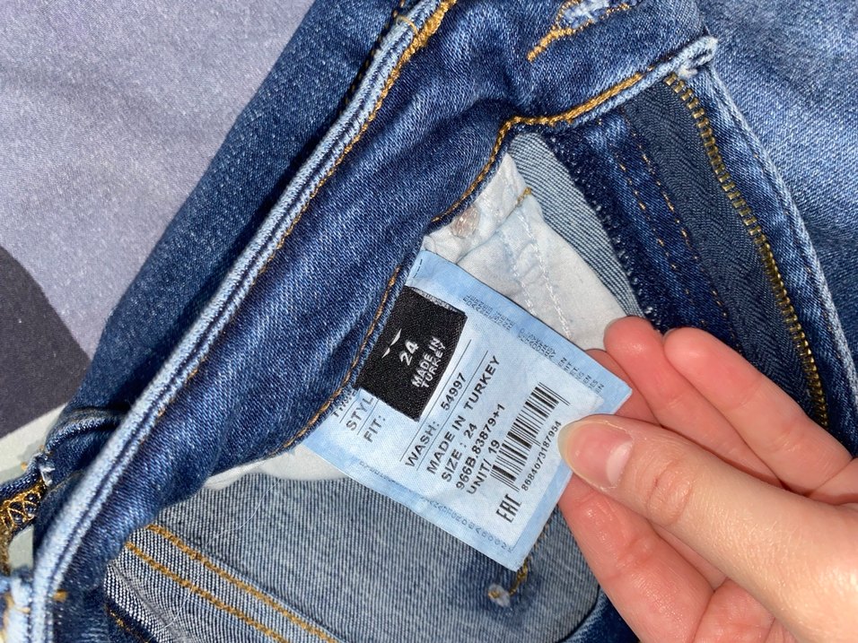 Mavi Normal Boy Kadın Denim Pantolon - Görsel 4