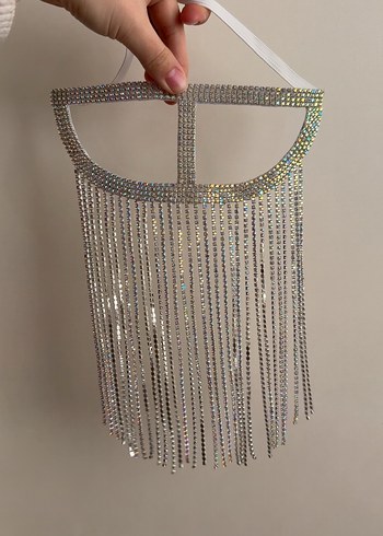 Parlak İşlemeli peçe - Görsel 2