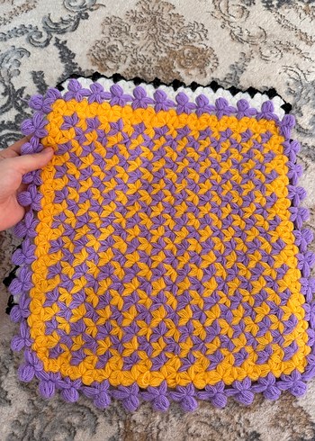 Renkli El Örgüsü Banyo Süngeri - Görsel 6