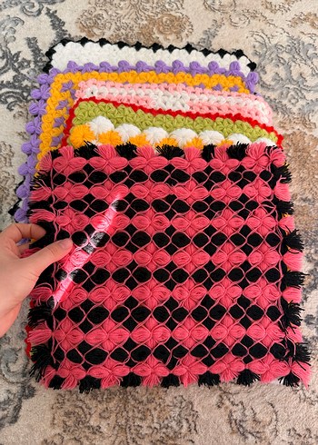 Renkli El Örgüsü Banyo Süngeri - Görsel 3