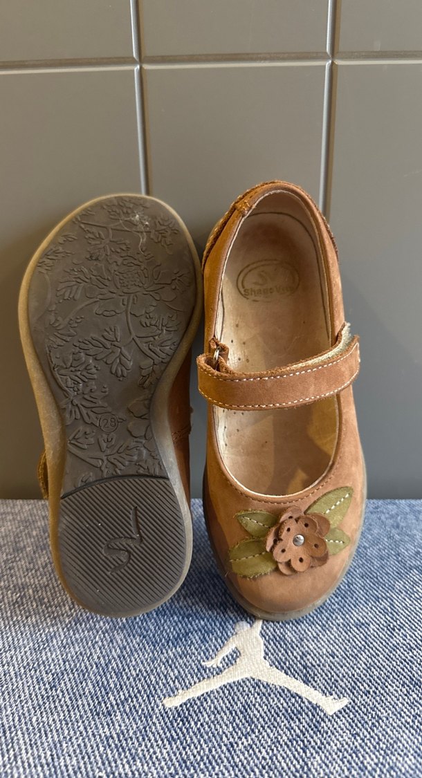 Kız Çocuk Kahverengi Süet Babet - Görsel 3