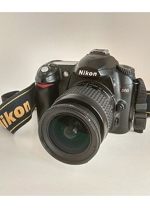 Nikon d50 fotoğraf makinesi