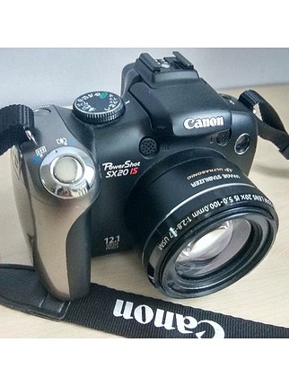 Canon powershot SX 20hs fotograf makinesi