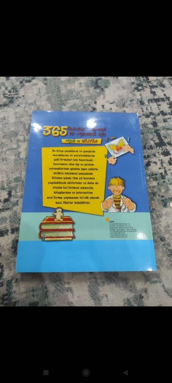 365 Oyun ve Aktivite Kitabı Çocuklar İçin - Görsel 2