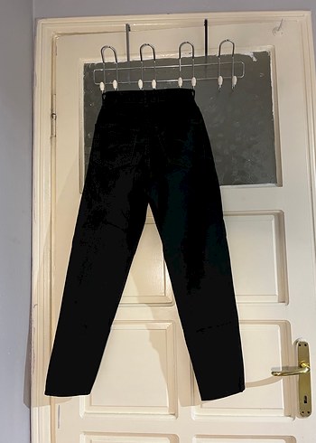 Siyah Kadın Mom Jean - Görsel 2