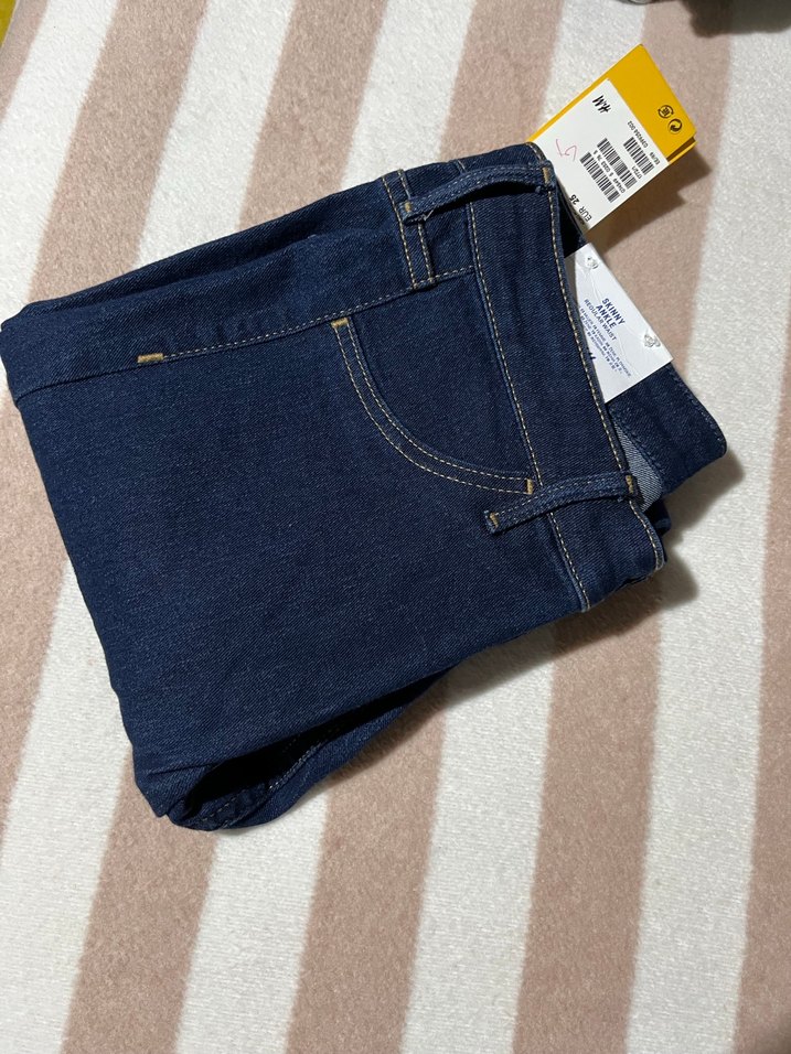 Kadın Lacivert Denim Pantolon - Görsel 3