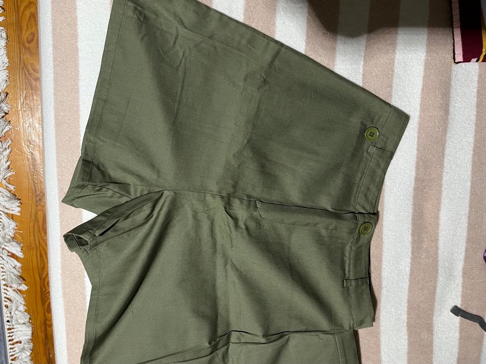 Yeşil Şort Etek - Görsel 3