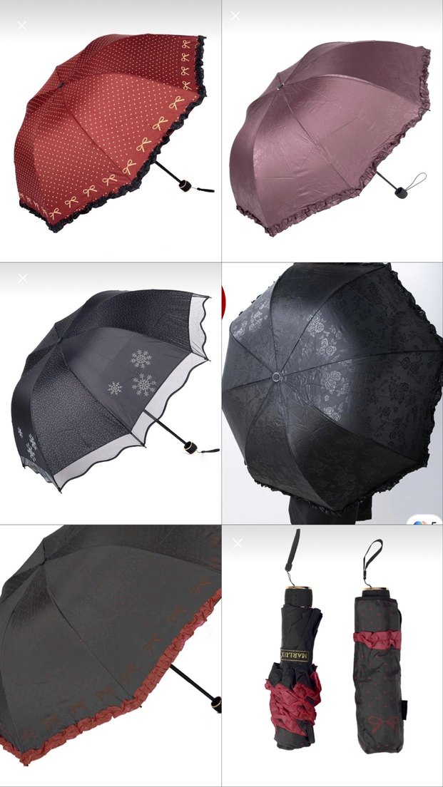 Fırfırlı Kadın Şemsiye - Görsel 2