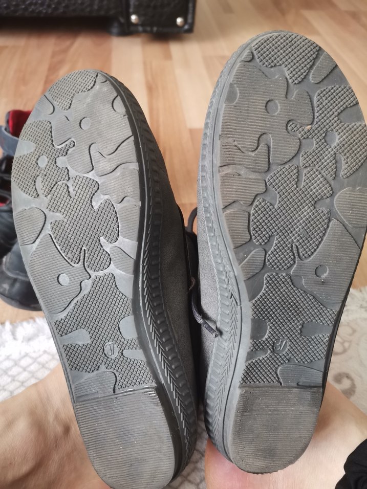 Gri Erkek Botları, Tokalı, Rahat Stil - Görsel 3