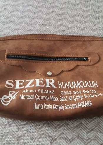 LC Waikiki Kahverengi Erkek Omuz Cantasi Fermuarli