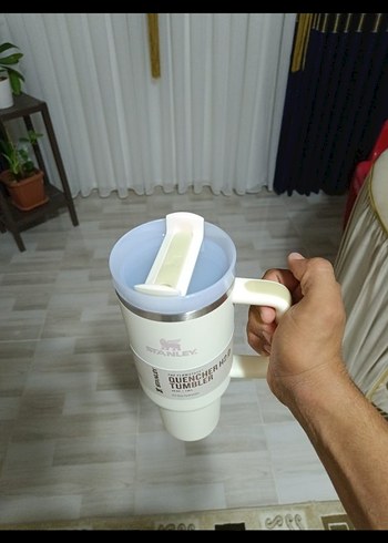 Stanley Beyaz Termos Bardak - Görsel 3