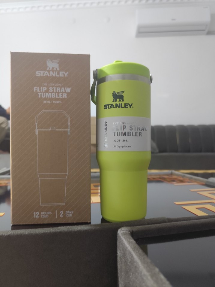 Stanley Flip Straw Termos Bardak Sarı - Görsel 2