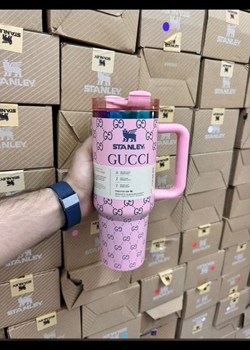 Gucci Stanley Çok Renkli Termos Bardak - Görsel 5