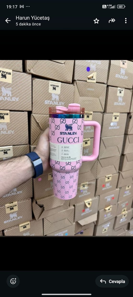 Gucci Stanley Çok Renkli Termos Bardak - Görsel 5