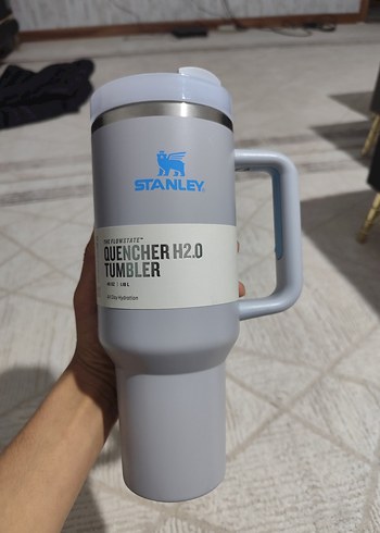 Stanley Gri Quencher H2O Termos Bardak - Görsel 3