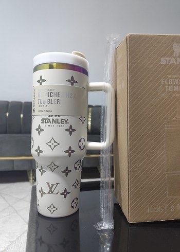 Beyaz Stanley Flowstate Termos Bardak - Görsel 2