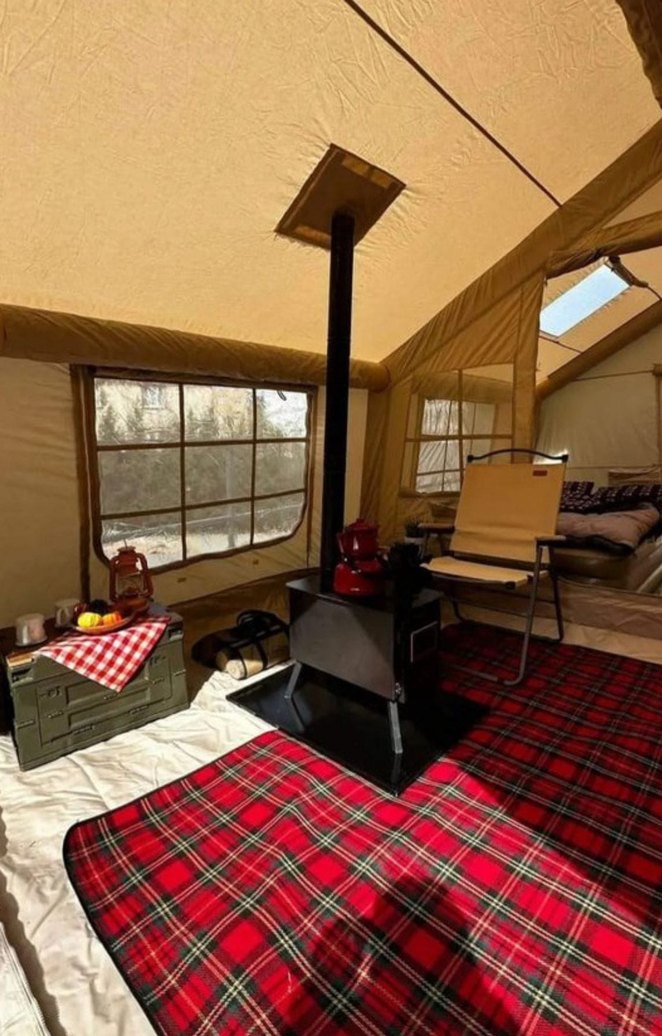 4 mevsim Uygun şişme Çadır - Görsel 2