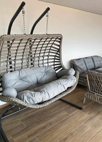 ratdan bahçe takımı Salıncak Dahil - Görsel 3