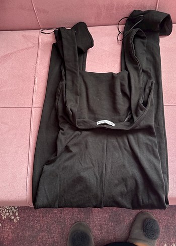 Zara taytlı sırtı açık m beden tulum - Görsel 2