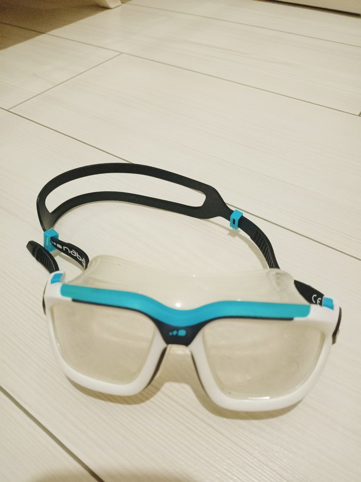 Mavi Elastik Yüzücü Gözlüğü - Görsel 2