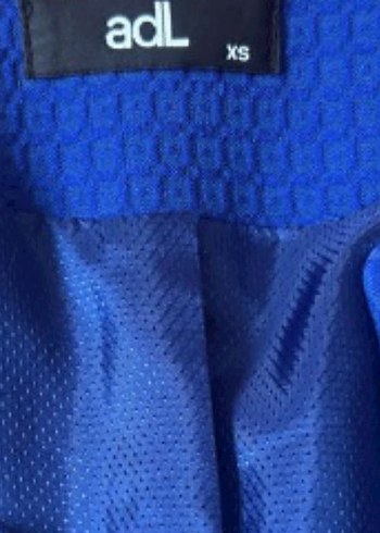 adil ışık mavi Kadın Ofis Takımı, Uzun Kollu, Pilili - Görsel 2