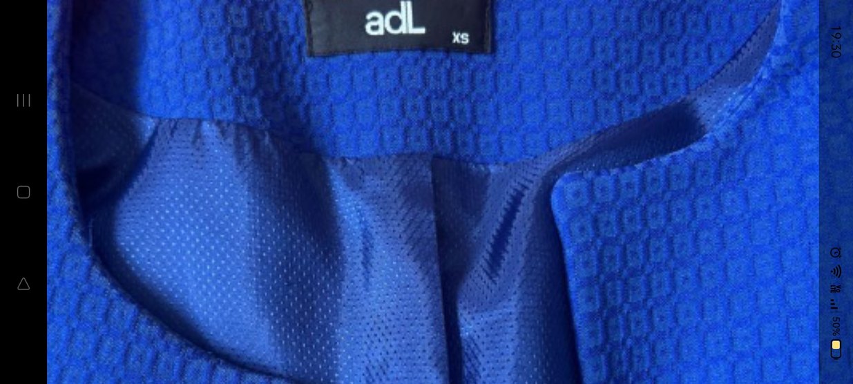 adil ışık mavi Kadın Ofis Takımı, Uzun Kollu, Pilili - Görsel 2