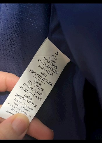 Adil ışık mavi Kadın Midi Blazer Ceket - Görsel 3