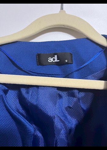 Adil ışık mavi Kadın Midi Blazer Ceket - Görsel 4