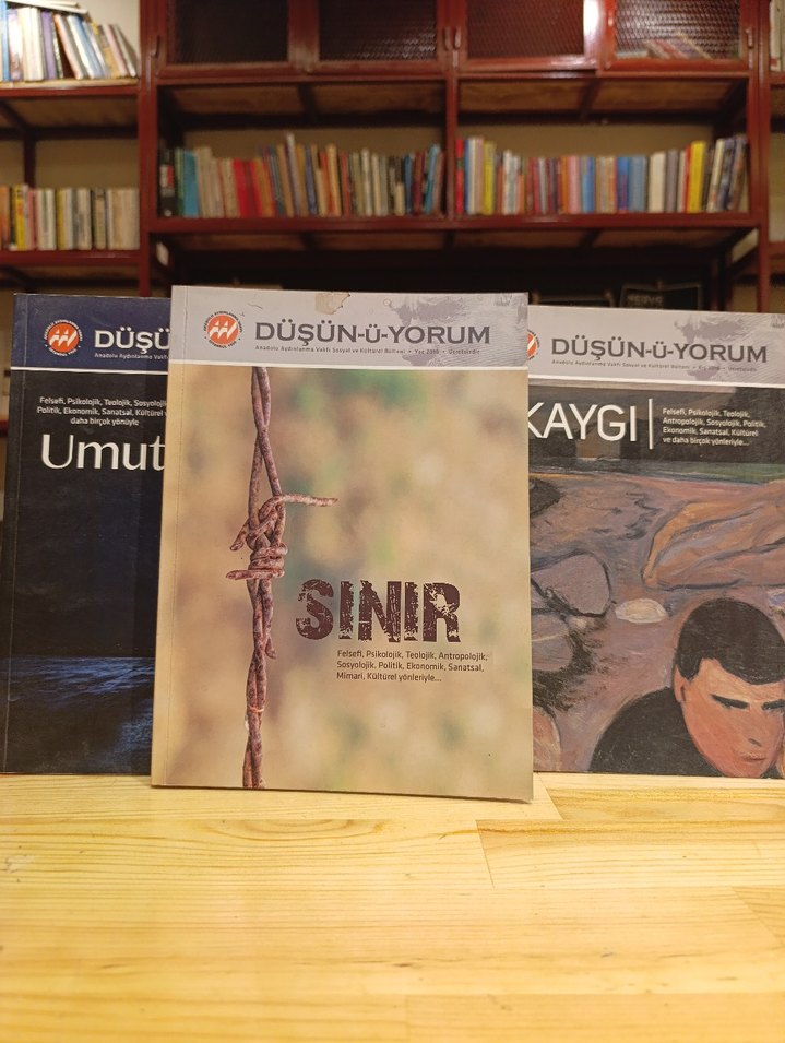 DÜŞÜNÜYORUM DERGİ SERİSİ (Kayıcı, Umut, Sınır) - Görsel 2