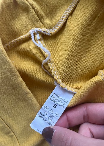 Sarı Mini Spor Şort - Görsel 4