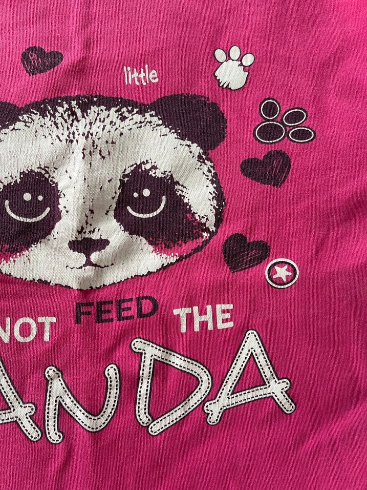 Payetli Panda Baskılı Çocuk Sweatshirt - Görsel 3