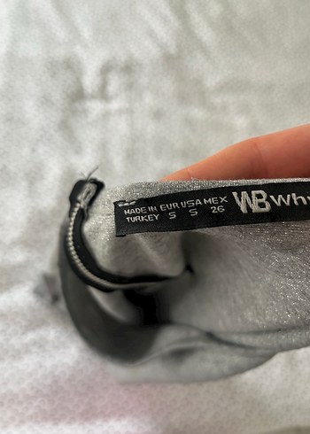 Gri Simli Kadın Tişört - Görsel 5